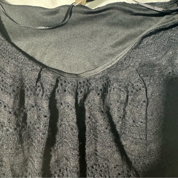 NWT Thyme Maternity Midi Dress Black Medium - Picture 8 of 14